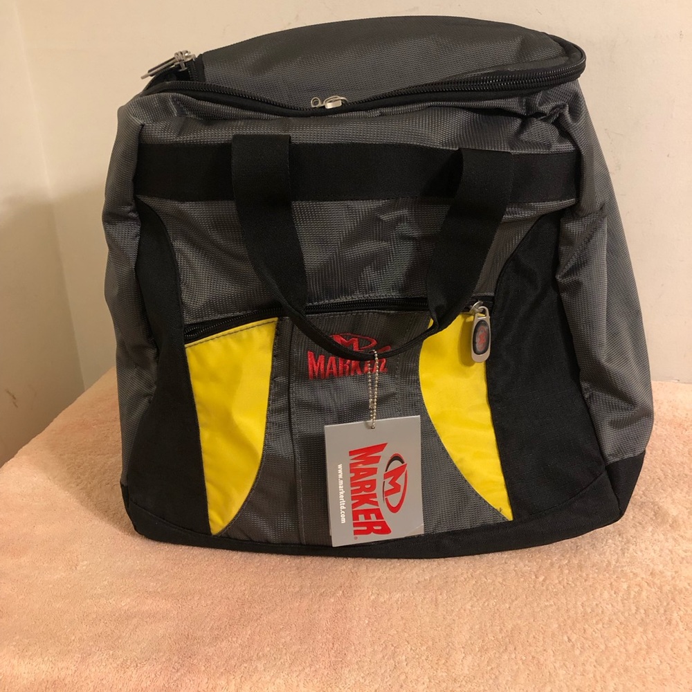 Marker Ski Boot Bag Converts To Backpack 18”x15”x8” NWT
